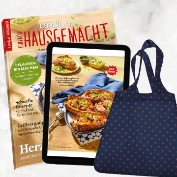 Einfach Hausgemacht Miniabo mit ePaper + Gratis-Reisenthel-Shopper