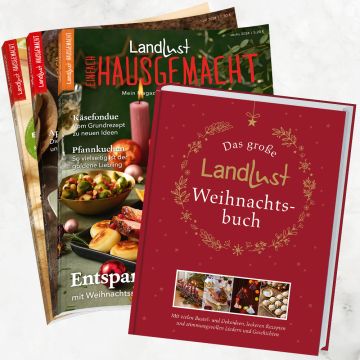 Einfach Hausgemacht Geschenkabo mit Landlust Weihnachtsbuch