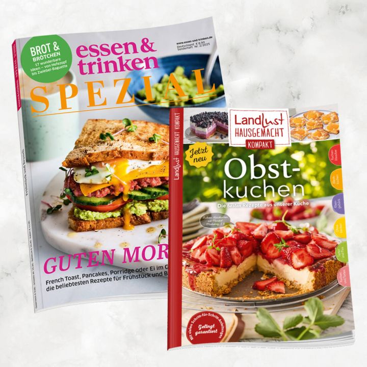 Set - essen & trinken Spezial 02/2025 + Landlust Hausgemacht Kompakt - Obstkuchen