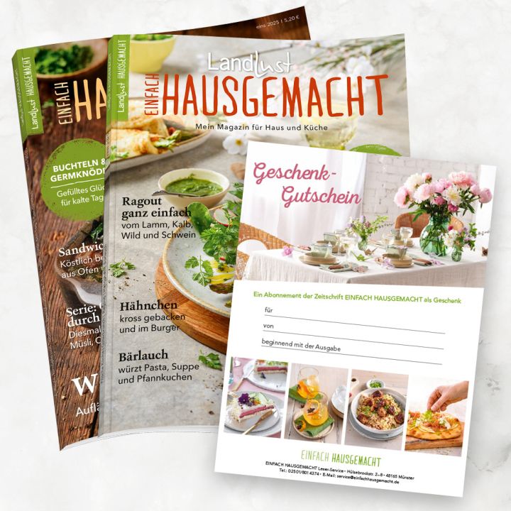 Einfach Hausgemacht Geschenkabo