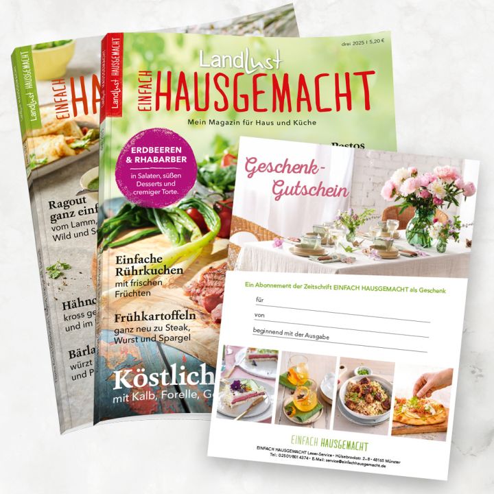 Einfach Hausgemacht Geschenkabo